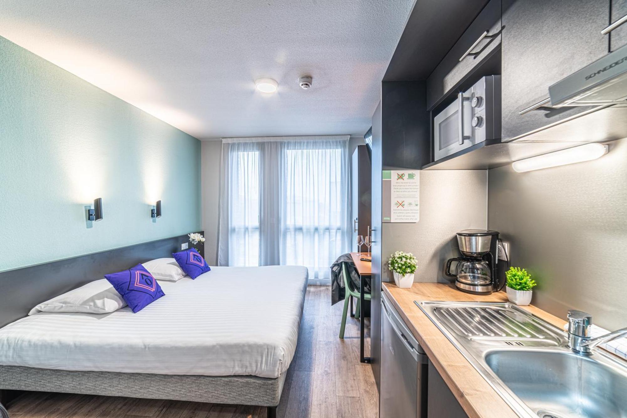 Montempo Apparthotel Bordeaux Centre - Bassins A Flot Ngoại thất bức ảnh