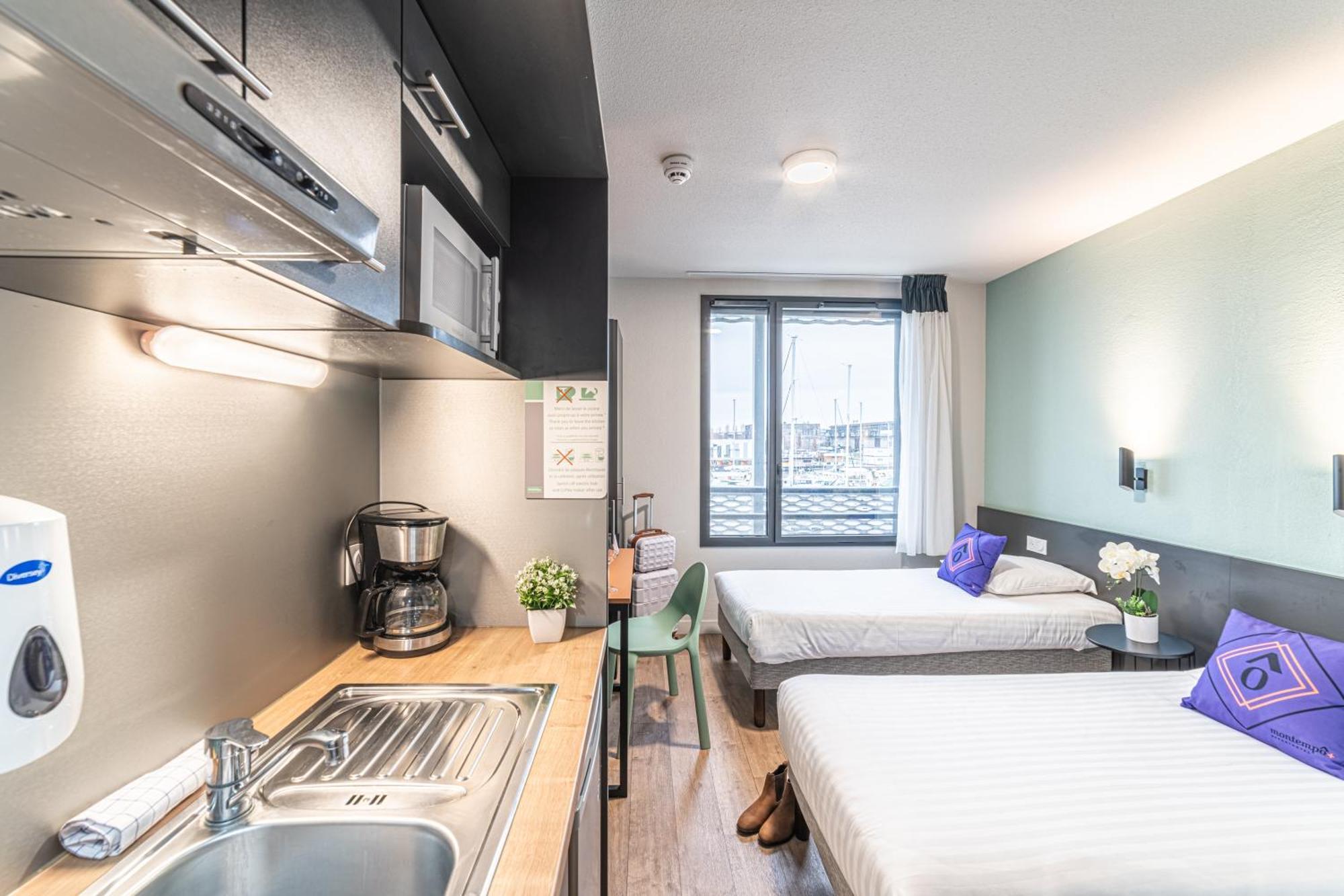 Montempo Apparthotel Bordeaux Centre - Bassins A Flot Ngoại thất bức ảnh